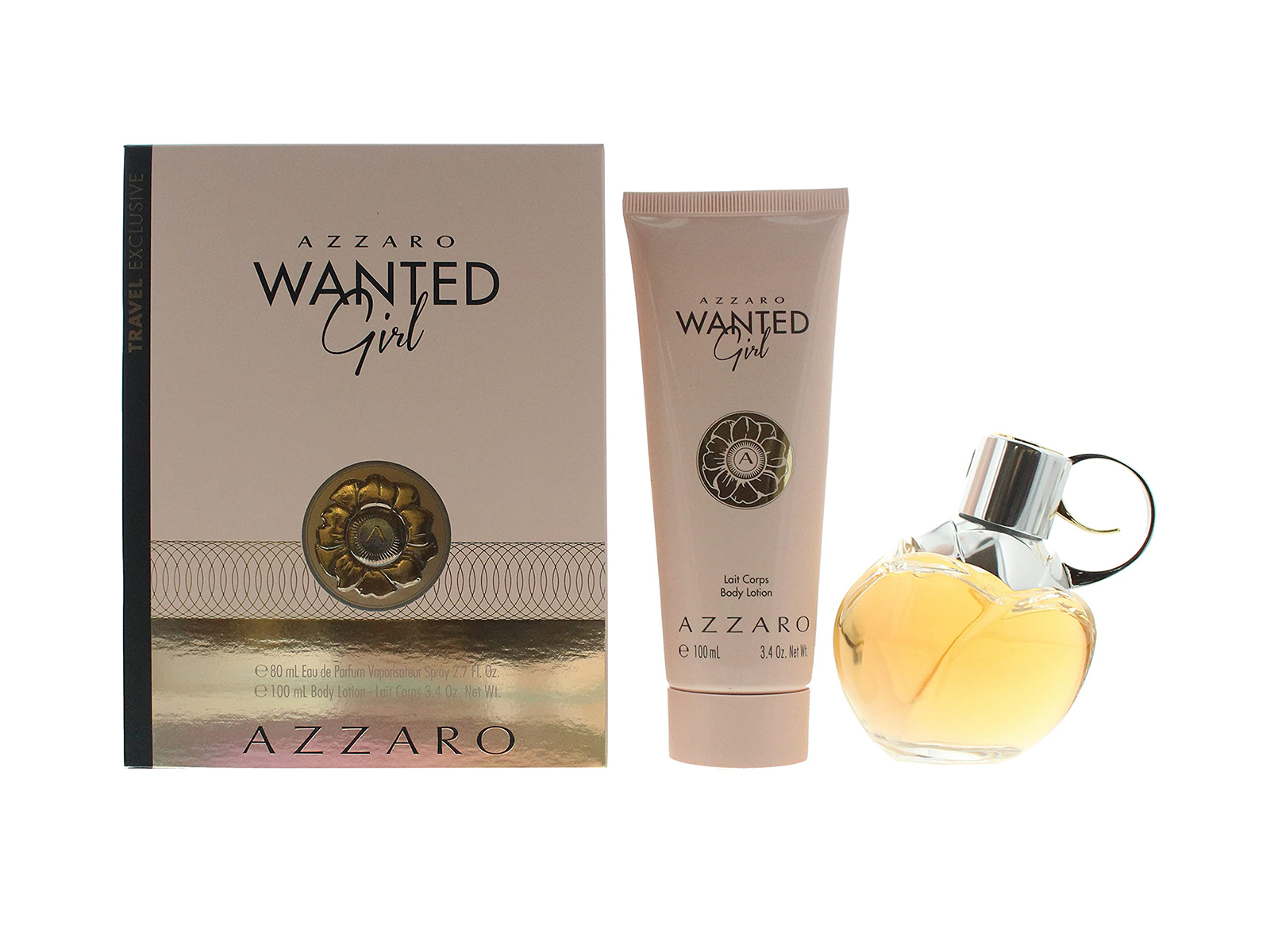 Azzaro Wanted Girl  Set Eau De Parfum For Women