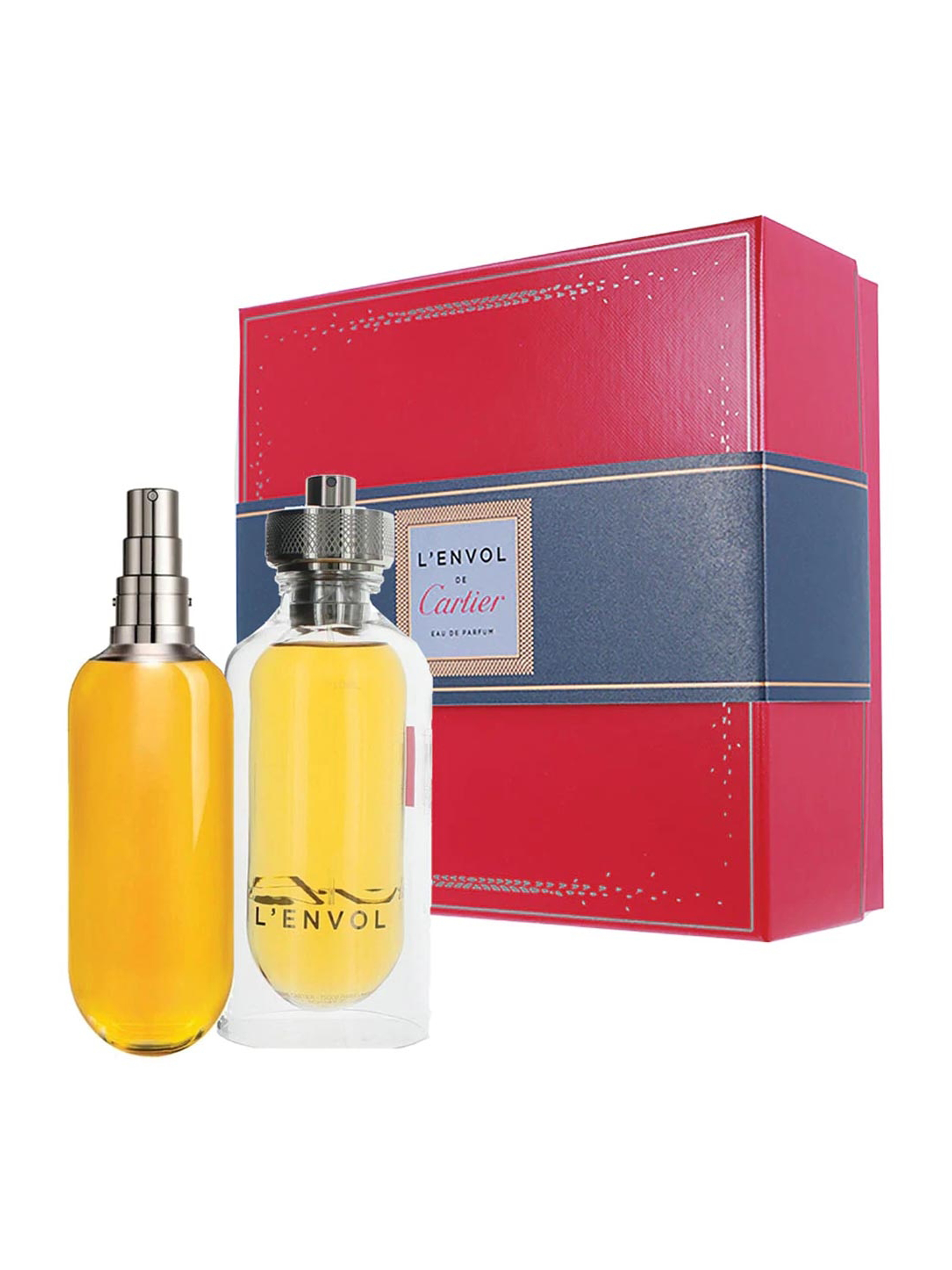 Cartier L Envol Recharge Refill Eau De Parfum Set For Men