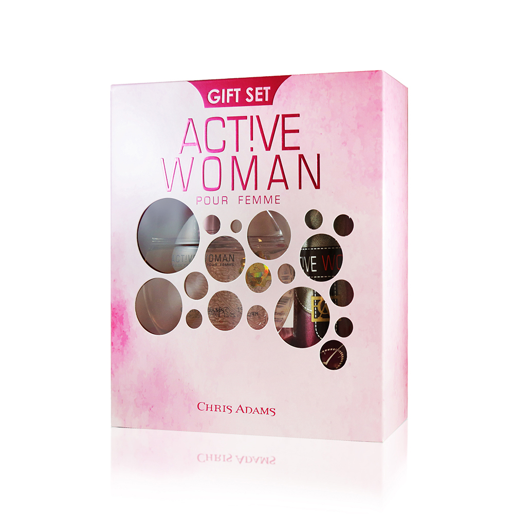 Chris Adams Active Woman Gift Set New