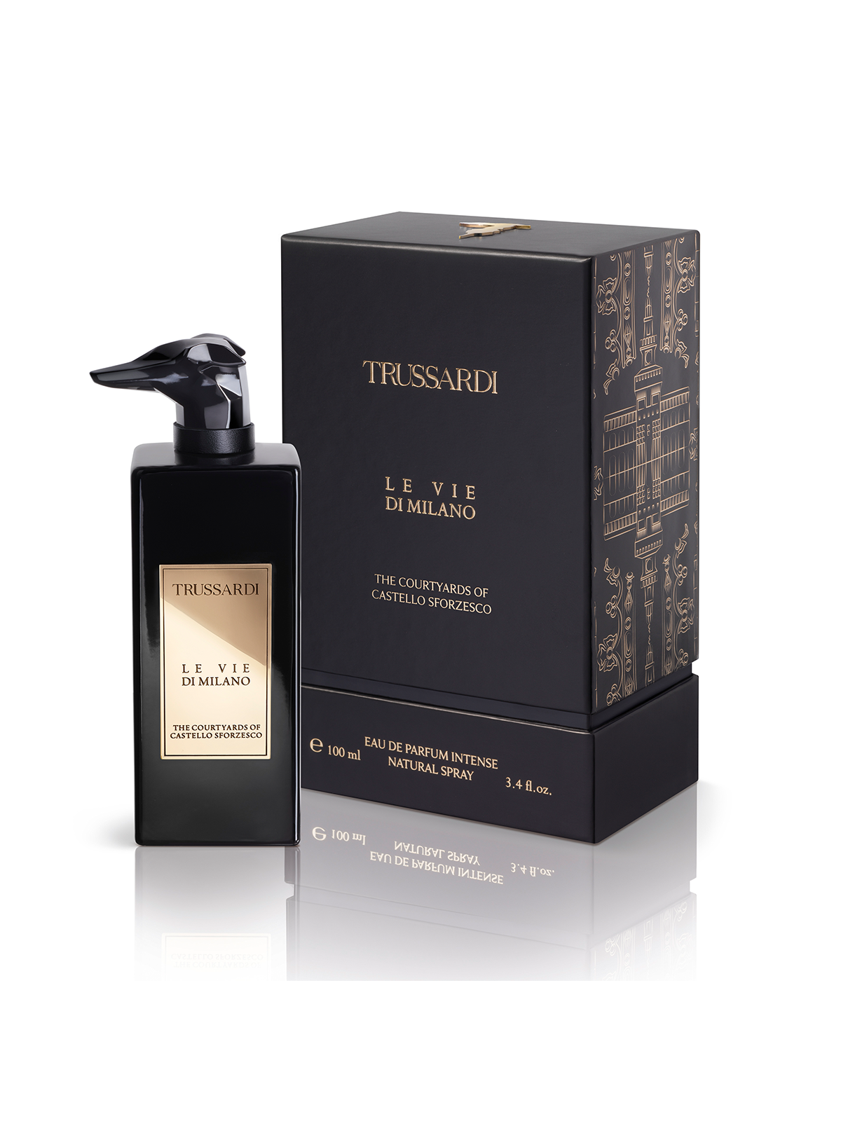 Trussardi Le Vie Di Milano The Courtyards Of Castello Sforzesco Intense Eau De Parfum For Men and Women