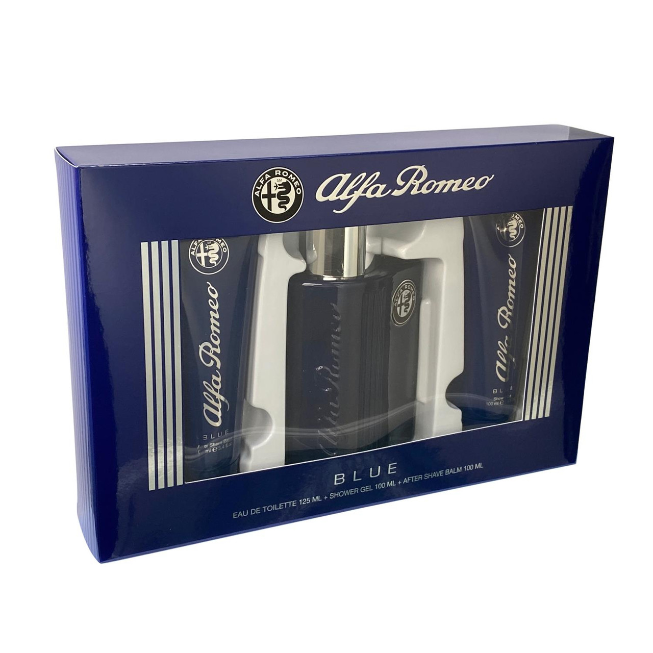 Alfa Romeo BLUE GIFT Set edt 125ML + S Gel 100ML  + A. S. B. 100ML